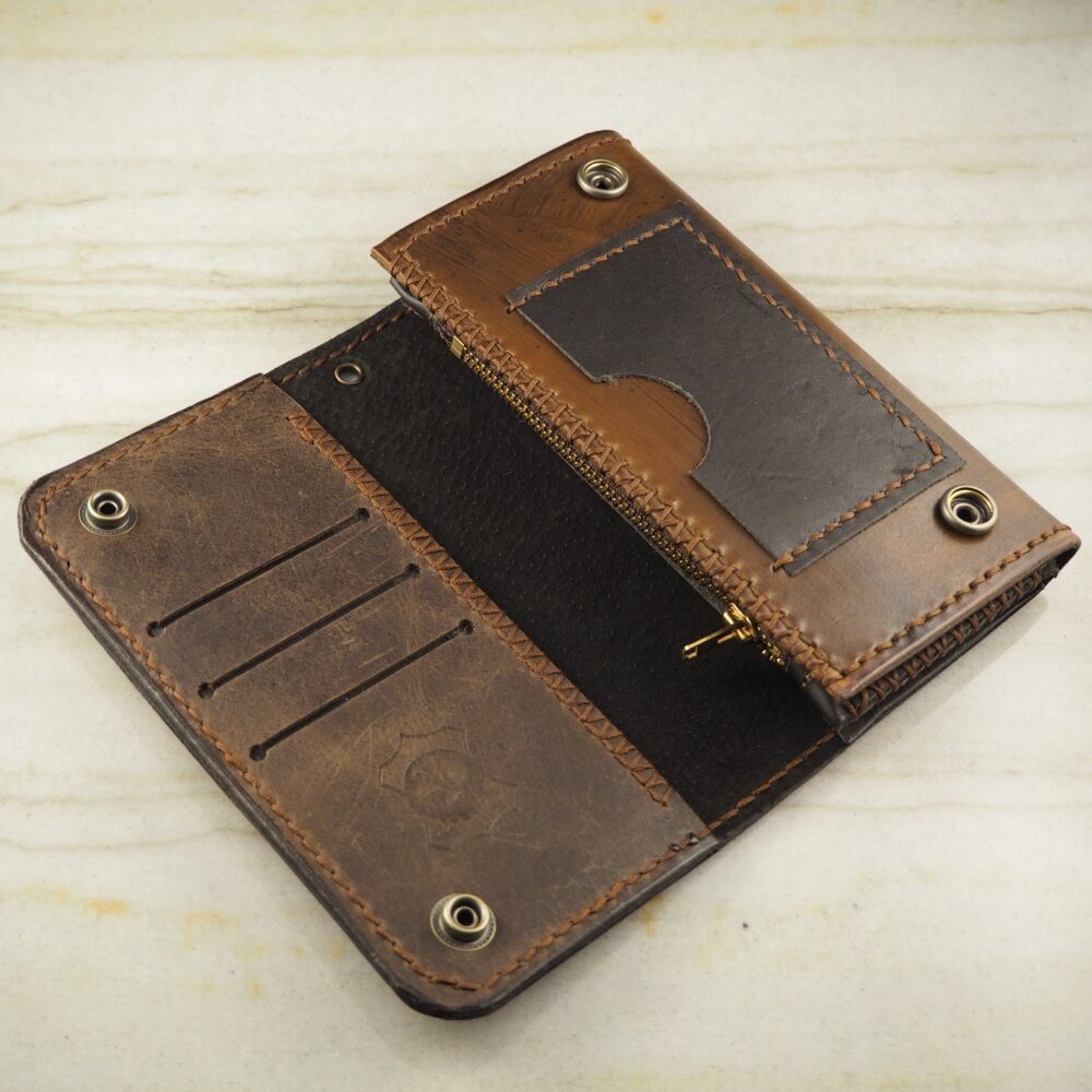 horse custom leather wallet